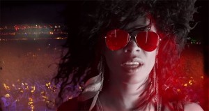 Visuel du clip Heal Me Kill Me des Shaka Ponk uniquement chanté par Sam