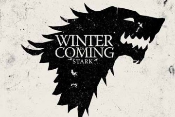 game of thrones le trone de fer affiche winter is coming
