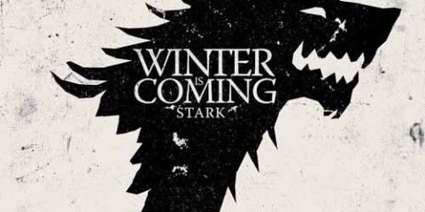 game of thrones le trone de fer affiche winter is coming