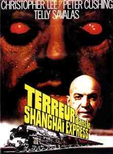 affiche terreur dans le shanghaï express