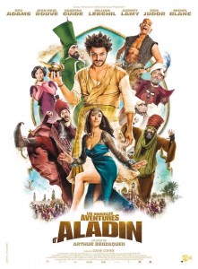 affiche du film les nouvelles aventures d'aladin
