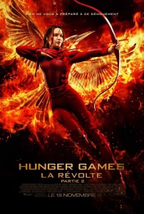 Affiche officielle de the hunger games - la révolte partie 2