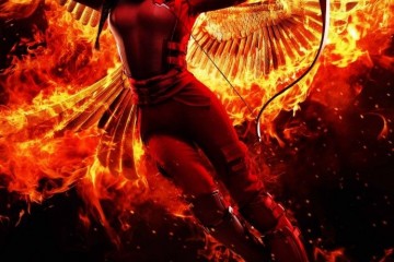 Affiche officielle de the hunger games - la révolte partie 2