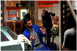 Tournage la fille du patron - Photo © Christian Verdet