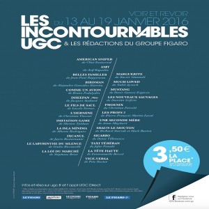 incontournables UGC
