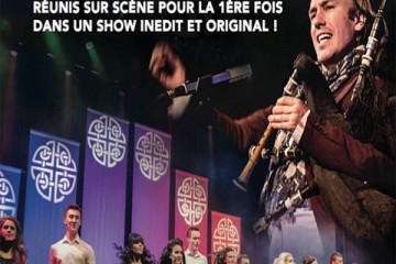 Affiche tournée Celtic legends et carlos nunez