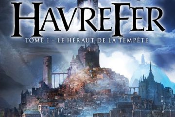 Couverture du premier tome de Havrefer, Le Héraut de la Tempête, un roman de Richard Ford
