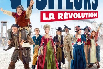 Affiche du film Les visiteurs La Révolution avec Clavier, Reno et Testud